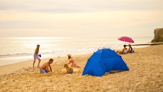 Port Noarlunga is one of the Peninsula’s numerous beautiful beaches. Picture: Adam Bruzzone/SATC