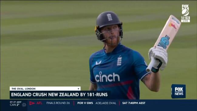 Stokes belts English record against NZ