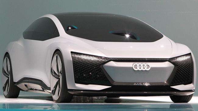 An Audi Aicon concept car. Photo: Daniel Roland