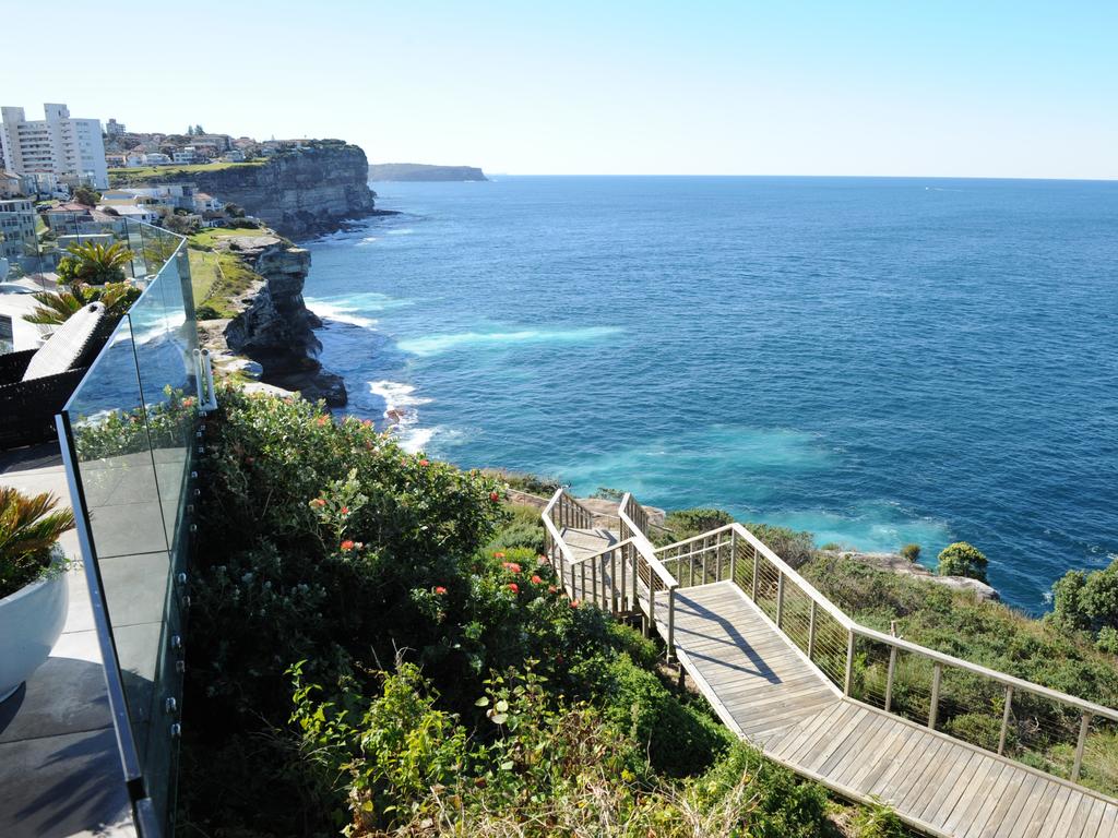 The home has extraordinary views across the Pacific.