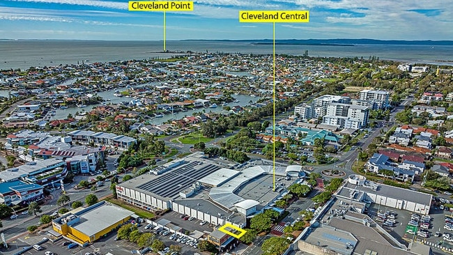 The site at 2/78-80 Middle St, Cleveland which is the former home of Dennis Swaney Hairdressers. Picture: Realcommercial.com.au