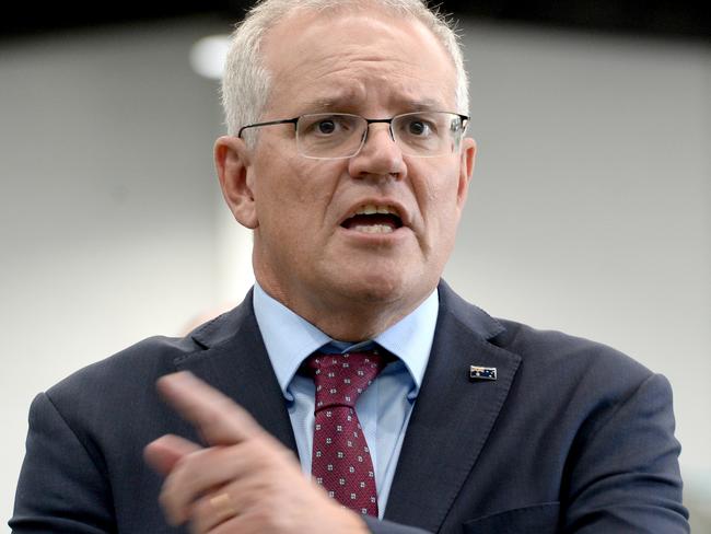 Prime Minister Scott Morrison can’t afford to lose any seats, or will have to make up any losses. Picture: NCA NewsWire / Andrew Henshaw