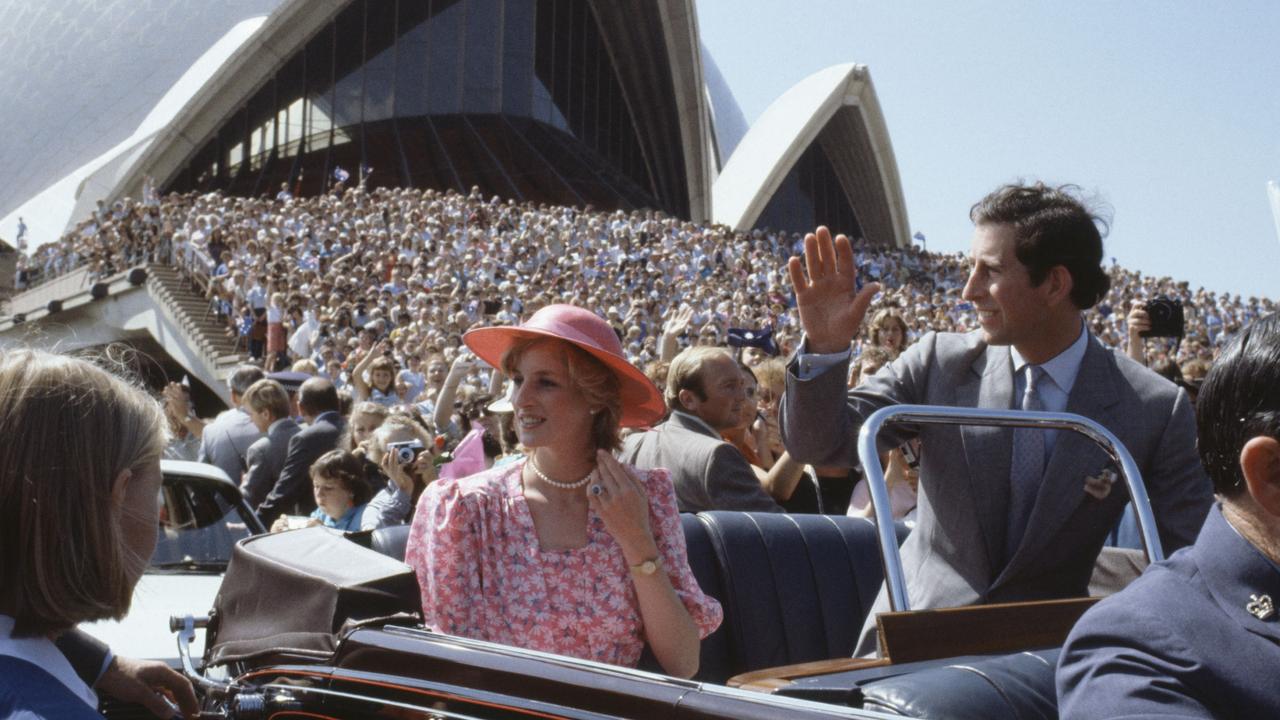 The crowd was more enamoured with Diana then with Charles. Picture: Bryn Colton/Bob Thomas/Popperfoto via Getty Images