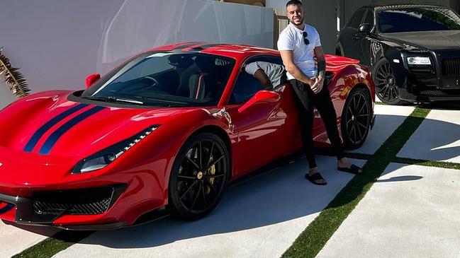 Adrian Portelli made his fortune through his successful auto enthusiast club LMCT+. Picture: Instagram