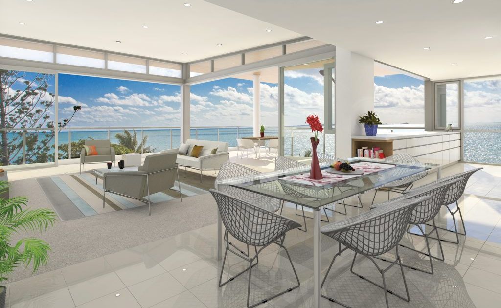 An artist's impression of the inside of one of the Salt apartments. Picture: Amy Marshall