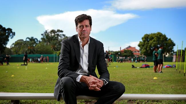 AFL chief executive Gillon McLachlan. Picture: Toby Zerna