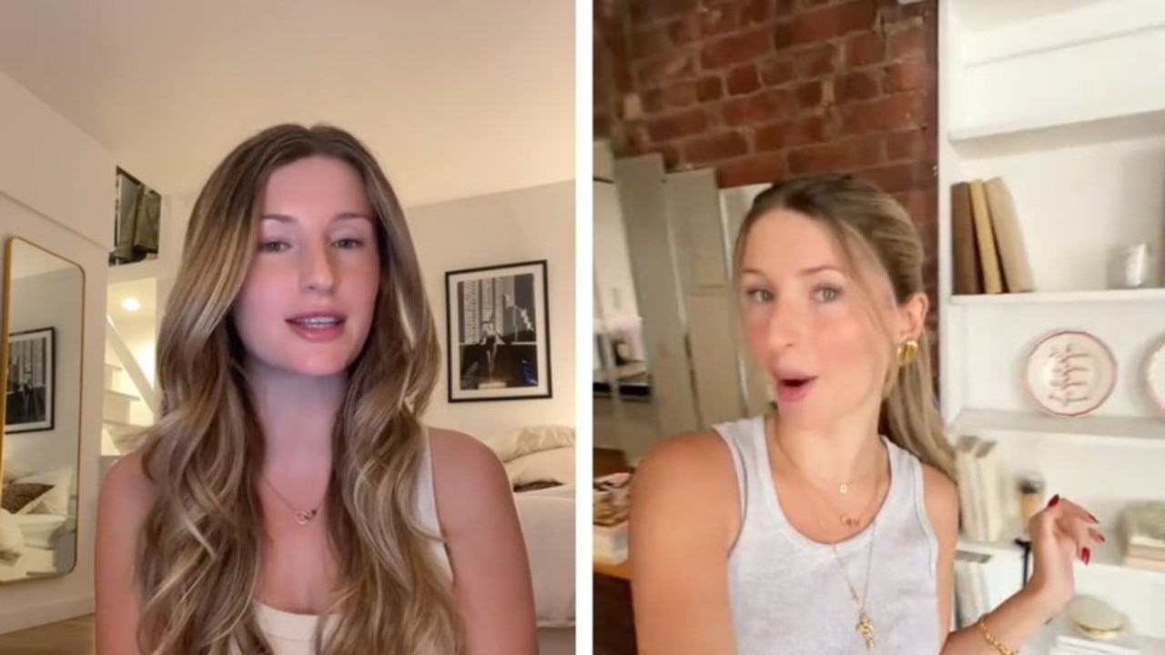 A TikToker has gone viral after filming a tour of her New York City studio apartment — while revealing that Bradley Cooper once lived in it. (TikTok/Diana Trenkmann)