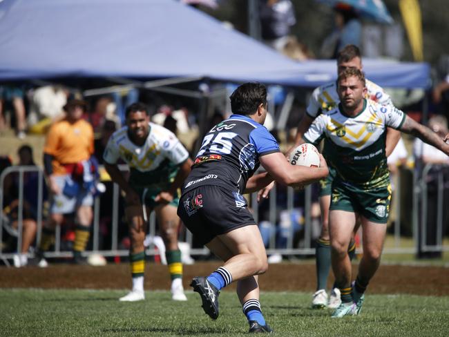 Koori Knockout - Day 4 Mens Semi Final Bourke Warriors v Nanima Common Connection Monday, 7 October 2024 Hereford St, Bathurst NSW 2795, Australia, Picture Warren Gannon Photography