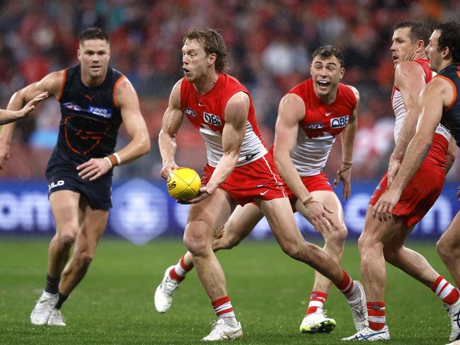 Sydney could make a 7-0 start to the season, before getting the injured Callum Mills back in the second half of the year. Picture: Phil Hillyard