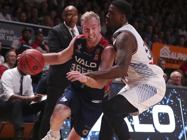 Adelaide 36er Brendan Teys impressed for Forestville on Saturday night. Picture: Sarah Reed