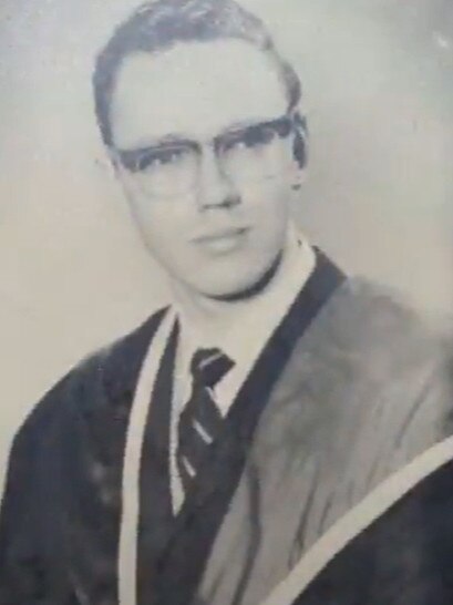 Barrie Dalgleish graduated from the University of Melbourne. Picture: Supplied