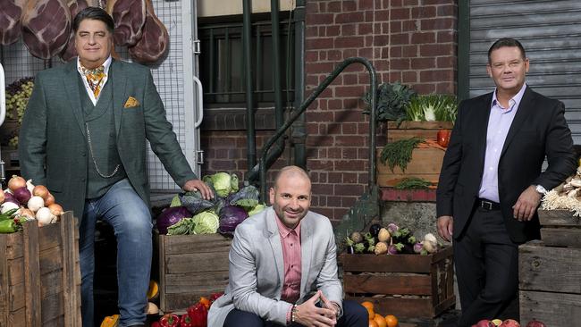 MasterChef Australia's Matt Preston, George Calombaris and Gary Mehigan. Picture: Supplied,