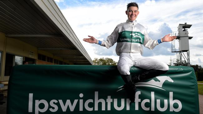 Ipswich jockey Jake Bayliss. Picture: Rob Williams
