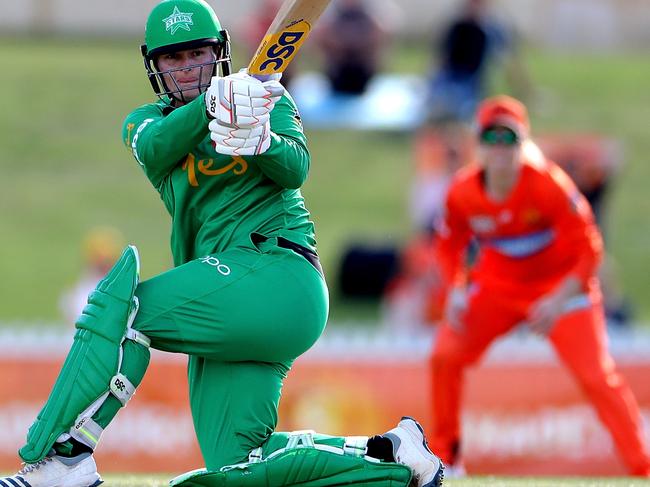 Melbourne Stars opener Lizelle Lee notched up an unbeaten century against Perth Scorchers last weekend. Picture: AAP