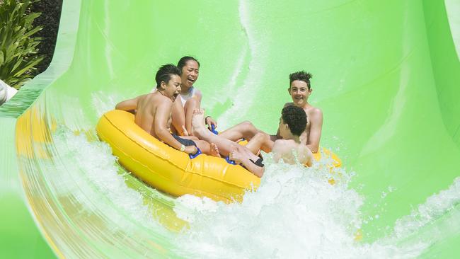 Fun at Whittlesea Funfields. Picture: Rob Leeson.