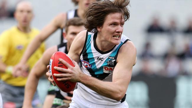 Jared Polec was traded to North Melbourne early in the trade period. Picture: Michael Klein