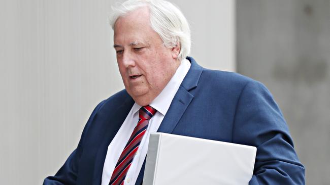 Clive Palmer is in a royalties dispute with Citic. Picture: Annette Dew