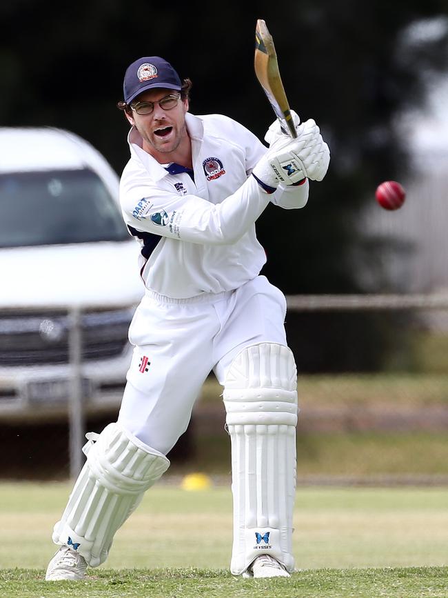 Corey Walter batting for Collendina.