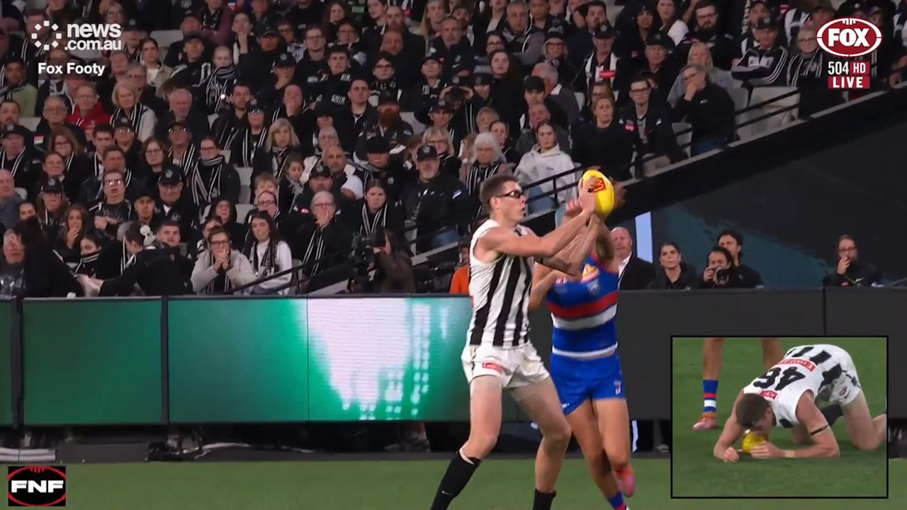 Ugly moment Dogs star clocks rival with closed fist