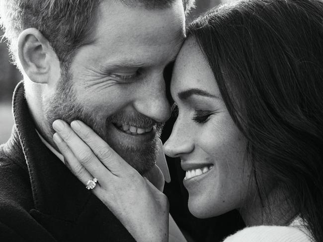 Prince Harry and Meghan Markle will marry at St Georges Chapel inside the Queen’s Windsor Estate in May. Picture: Alexi Lubomirski via Getty Images.