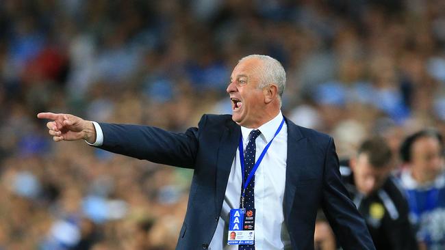 Sydney FC coach Graham Arnold is the front-runner to take over as Socceroos coach.