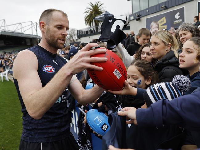 Carlton had its most Victorian members in Carlton North in 2024 Picture: Michael Klein