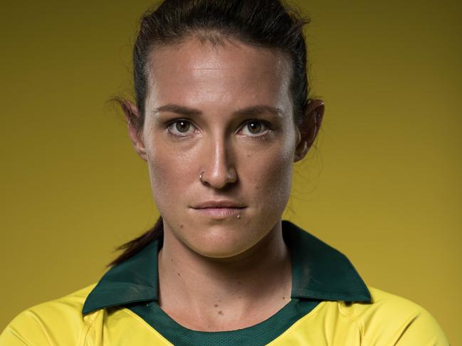 Australia’s Megan Schutt is the world’s No. 1 ranked women’s T20 bowler. Picture: Getty Images