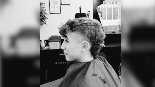 The teen was sent to isolation after attending school with the mullet, Source: Just Giving