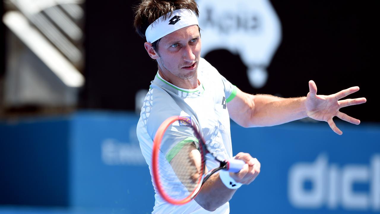 Sergiy Stakhovsky is joining the fight. (AAP Image/Dan Himbrechts) NO ARCHIVING