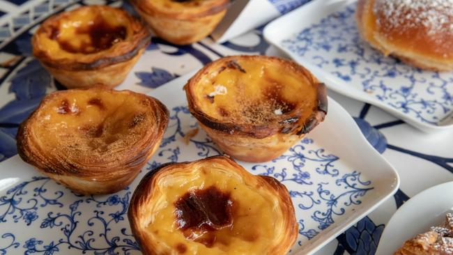 Sweet Belem’s Portuguese tarts. Picture: Jenifer Jagielski