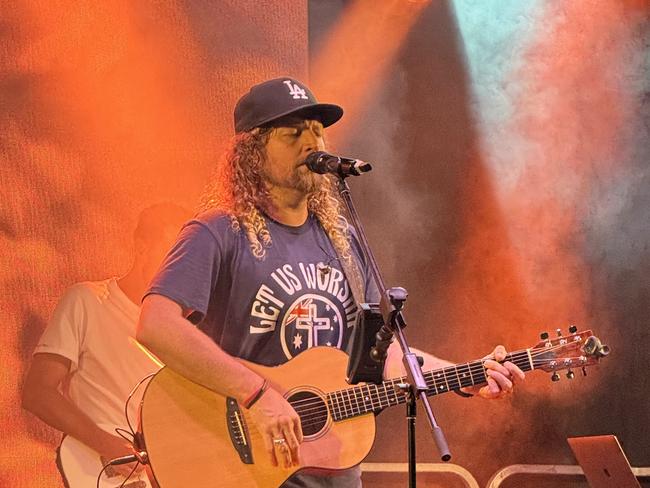 'Superspreader' singer Sean Feucht ridiculed Australiaâs Covid lockdowns during rallies on the Sunshine Coast.