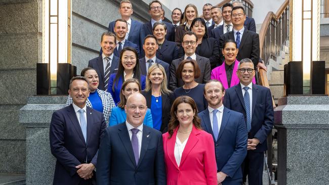 National leader Christopher Luxon and deputy leader Nicola Willis after winning the October election. Picture: NZ Herald.