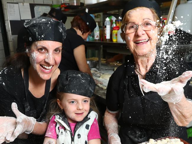 Formerly known as Carnevale, the Adelaide Italian Festival is returning next month for the first time since 2017, as a ten-day event. Pasta making classes are among the events on offer during the Nov 13-22 festival.Giuditta and Stella,4,Hooper and Maria Calvarese making gnocchi on the 15th October 2020. Pic Tait Schmaal.