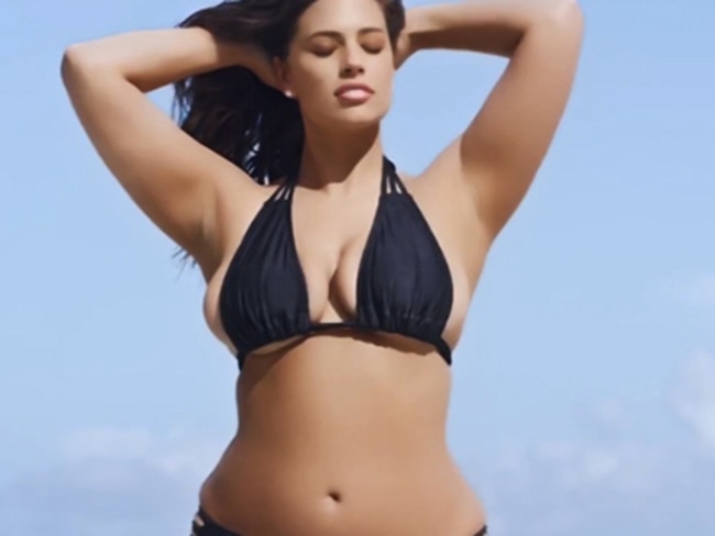 New face ... Ashley Graham. Picture: Swimsuits For All