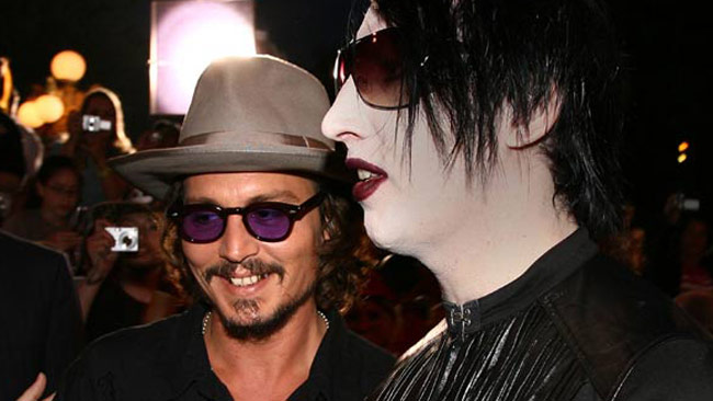 Johnny Depp And Marilyn Manson Cover Carly Simons Song Youre So Vain The Courier Mail