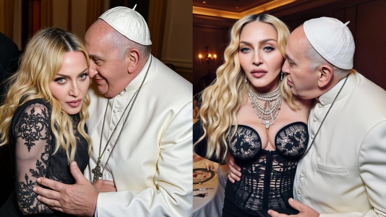 ‘Disgusting’: Madonna sparks outrage with ‘disrespectful’ AI photos of her  and Pope Francis