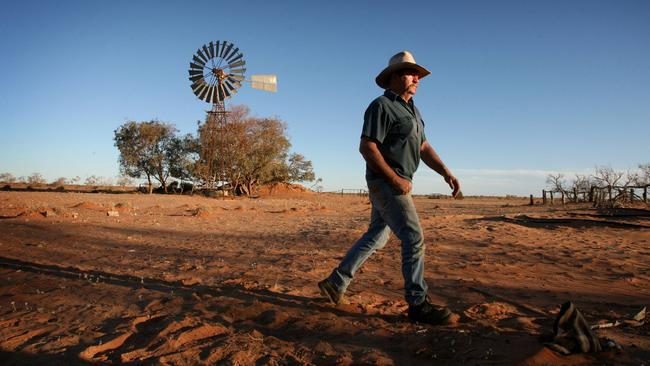 Huge spread: Anna Creek Station in South Australia.