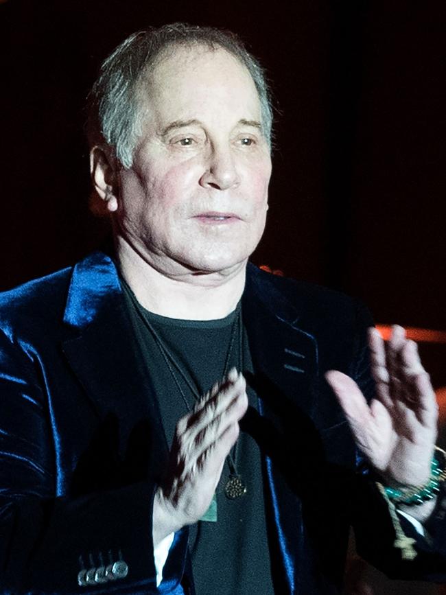 Paul Simon. Picture: AFP Photo/Ander Gillenea