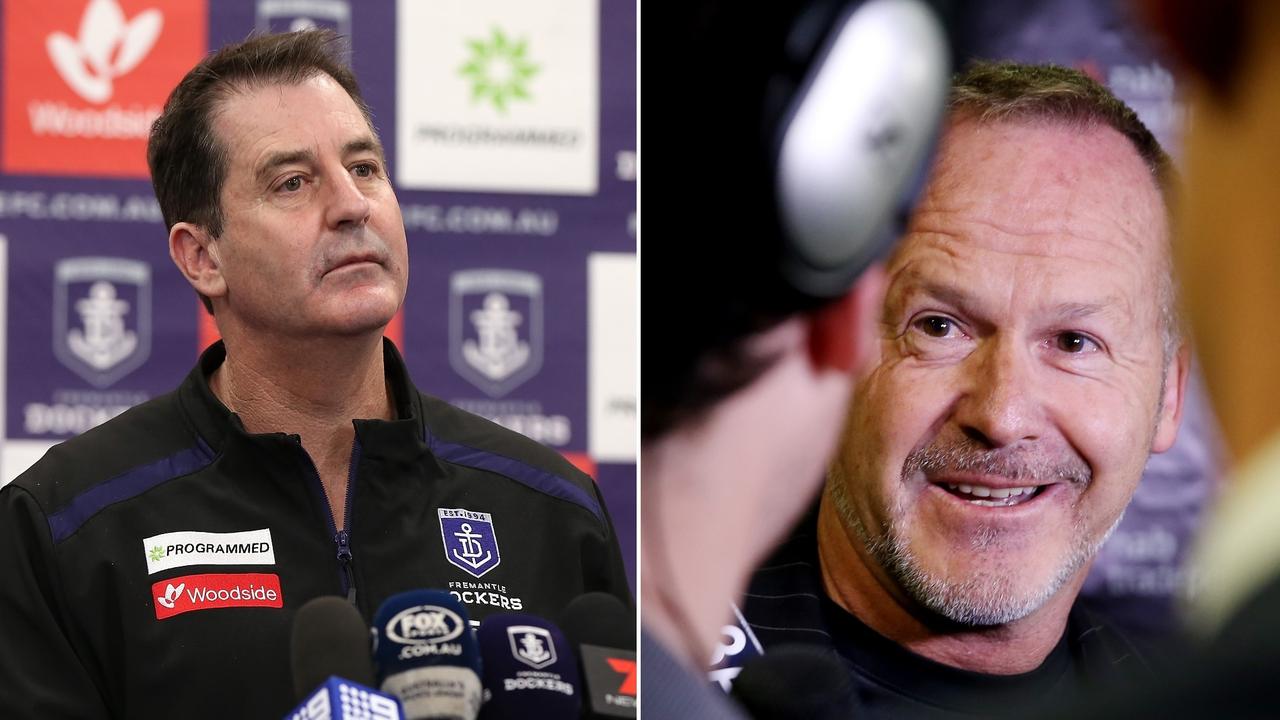 Ross Lyon has smoothed things over with Colin Young.
