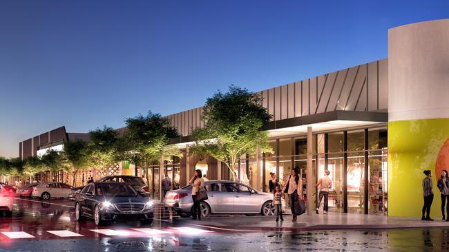 The design for the upgraded shopping centre. Image: supplied.