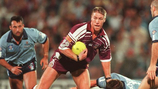 Thorn didn’t have the best record in Origin footy.