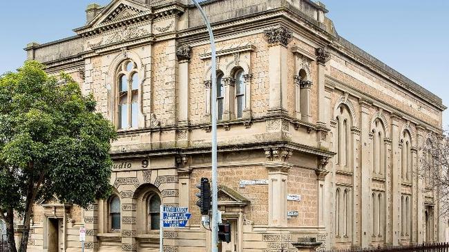 The old Channel 9 building in the heart of historic North Adelaide.