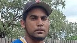Aubrey Donahue (left) was fatally shot by police in Mareeba on Saturday after allegedly approaching specialist officers armed with a knife.