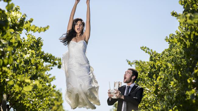 One lucky couple could win a $10,000 wedding. Picture: Alex Coppel.