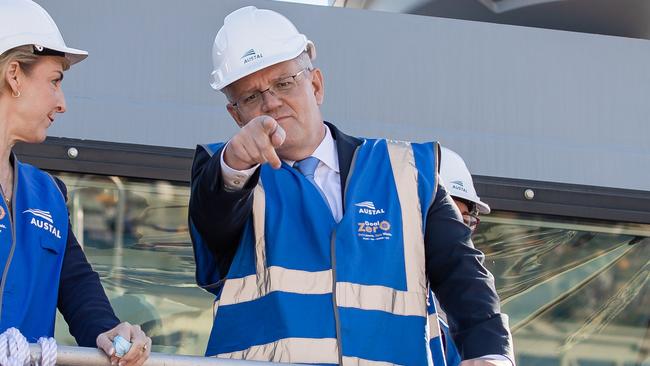 Prime Minister Scott Morrison has suffered his first major gaffe. Picture: Jason Edwards