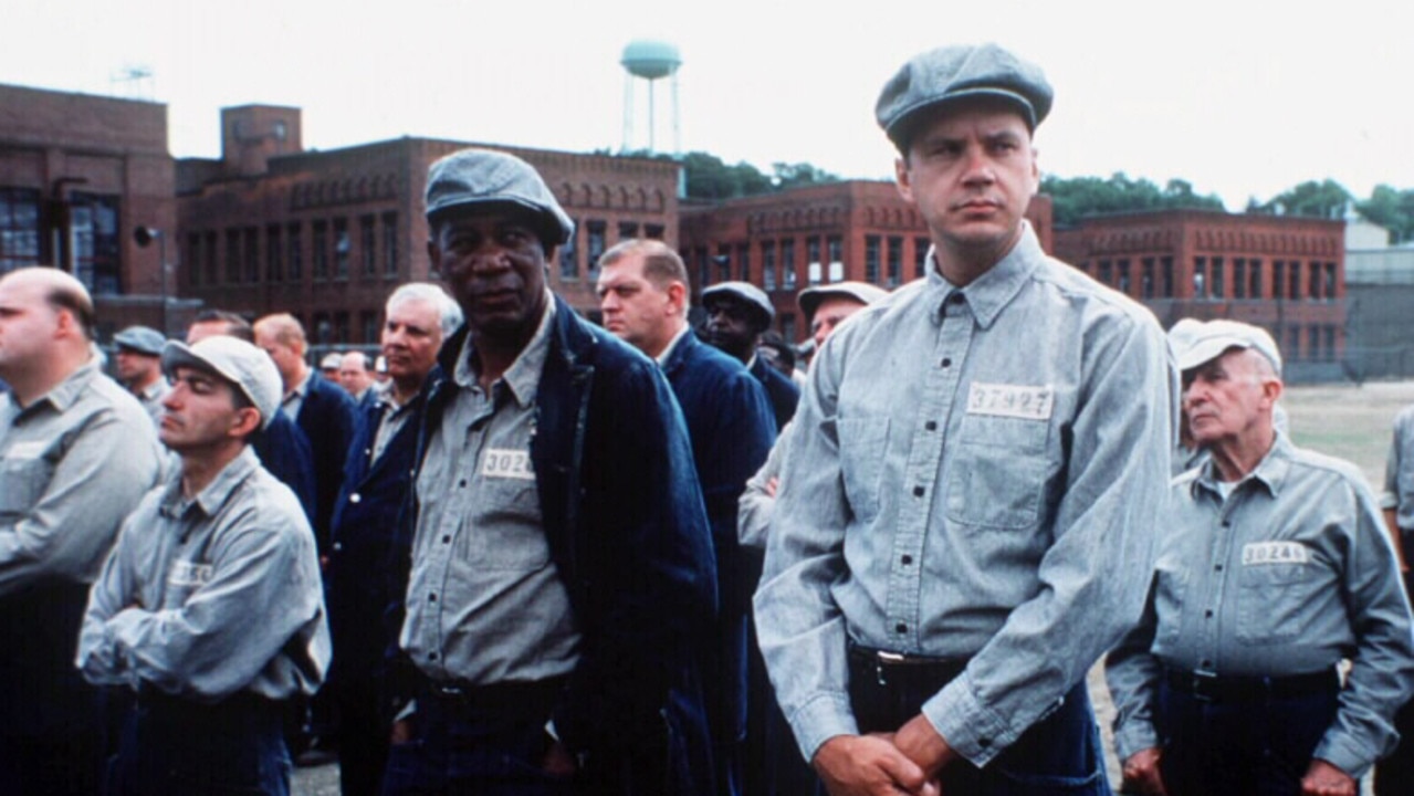 Robbins (right) in The Shawshank Redemption, a classic film that took time to find a wide audience.