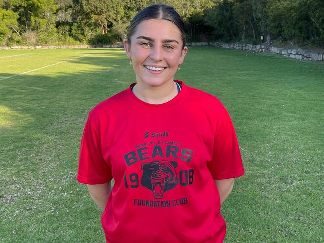 Sienna Deeley has been one of the Bears best in Tarsha Gale Cup. Picture: Contributed