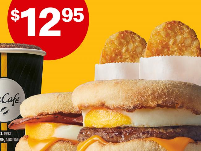 The BLT McMuffin has returned to the menu at McDonald’s and to celebrate the fast food chain has announced a handful of deals. Picture: Supplied