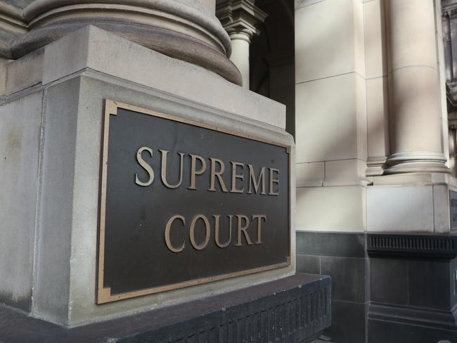 STOCK- The Supreme Court of Victoria. Tuesday, August 3, 2021. Picture: David Crosling