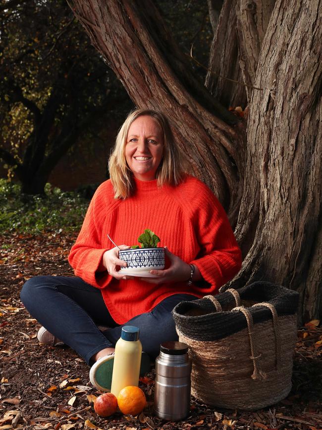 Tassie chef Eloise Emmett launching one of her cookbooks in 2022. Picture: Nikki Davis-Jones